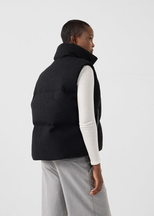 Giacca puffer tempo freddo Nero Atsuma - JOTT - 4