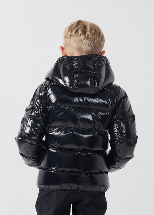 piumino per bambini Grand Froid laccato Kazan Black - JOTT - 4