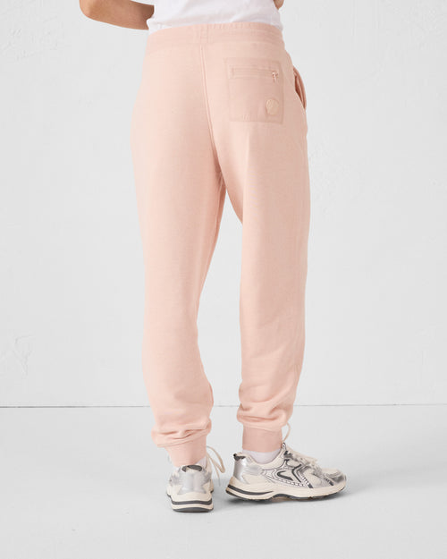 Pantaloni sportivi in cotone Iris color pesca chiaro - JOTT - 4