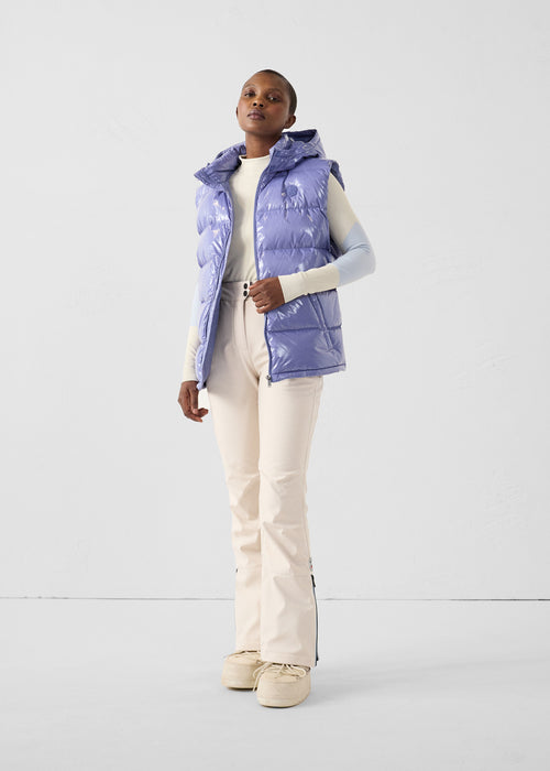 piumino laquée sans manches Grand Froid Raisin ombre Clappe - JOTT - 5