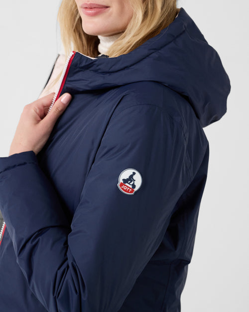 piumino reversibile navy/rosa petalo Bergamo - JOTT - 5