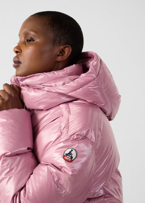 piumino Grand Froid puffer Rose antique Quinn shiny - JOTT - 5