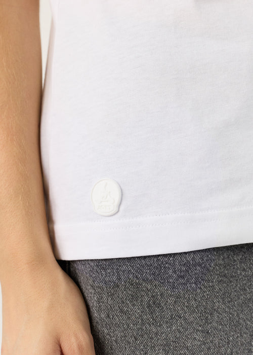 Maglietta girocollo Bianco Lucia - JOTT - 5