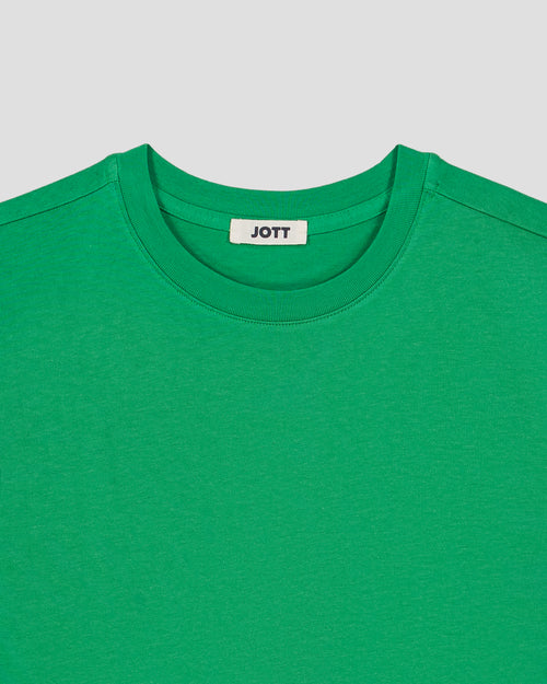 T-shirt girocollo unisex Verde tropicale Andrea - JOTT - 2