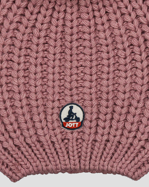 Cappello con nappe rosa antico Langley - JOTT - 4