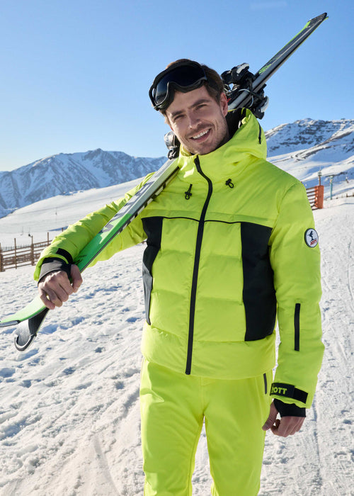 piumino ski Grand froid Jaune elexir Sereis