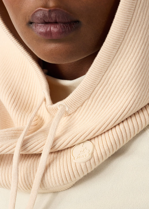 Cappuccio in maglia Combe Sweet Vanilla - JOTT - 3