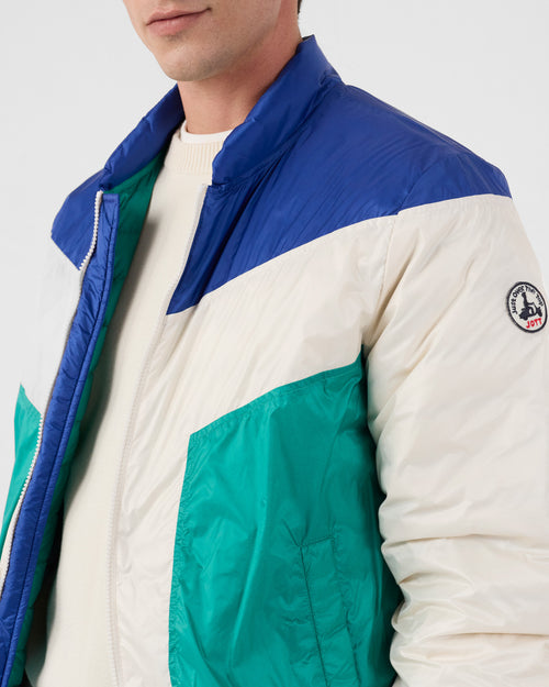 Giacca Spirit puffer Cobalto/verde persiano Joan - JOTT - 5