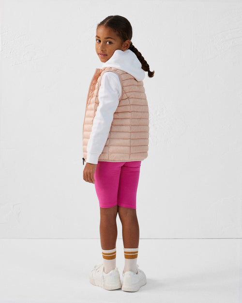 piumino senza maniche per bambini Light peach Zoe - JOTT - 3