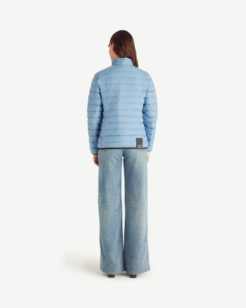 piumino leggero con dettagli in denim Faded Blue Flight WNW JOTT x DENHAM - JOTT - 3