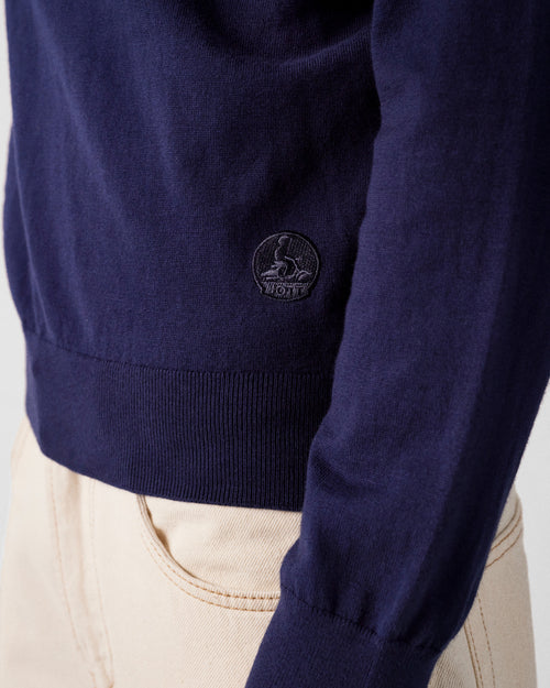 Hadrien Navy - Maglia con scollo rotondo - JOTT - 3