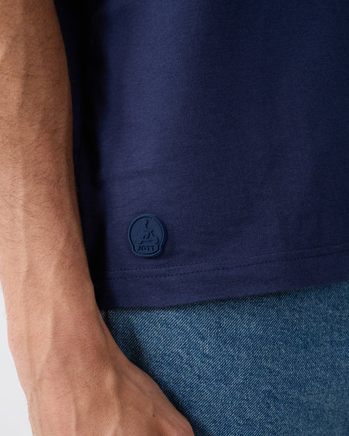 Maglietta girocollo Marine Petro - JOTT - 5