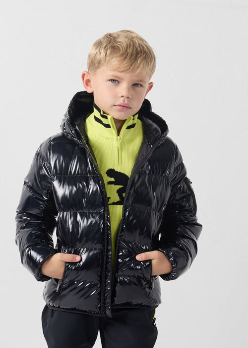 piumino per bambini Grand Froid laccato Kazan Black - JOTT - 3