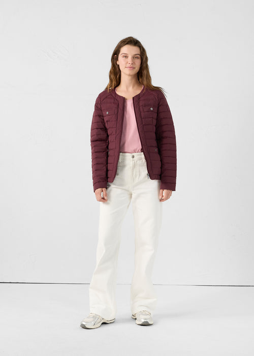 piumino de taille Cerise noire Ingrid - JOTT - 3