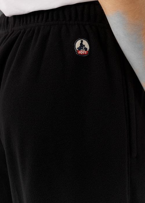 Silvia Pantaloni in pile nero - JOTT - 5