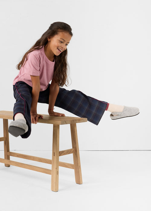 Kinder-T-shirt met ronde hals Antiek Roze Pio - JOTT - 3