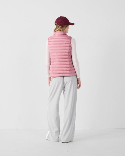 Lichtgewicht Mouwloze Donsjas Antiek Roze Seda - JOTT - 4