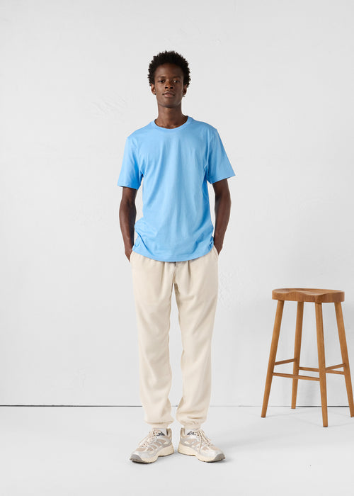 Petro Crystal Blauw Crew Neck T-shirt - JOTT - 3