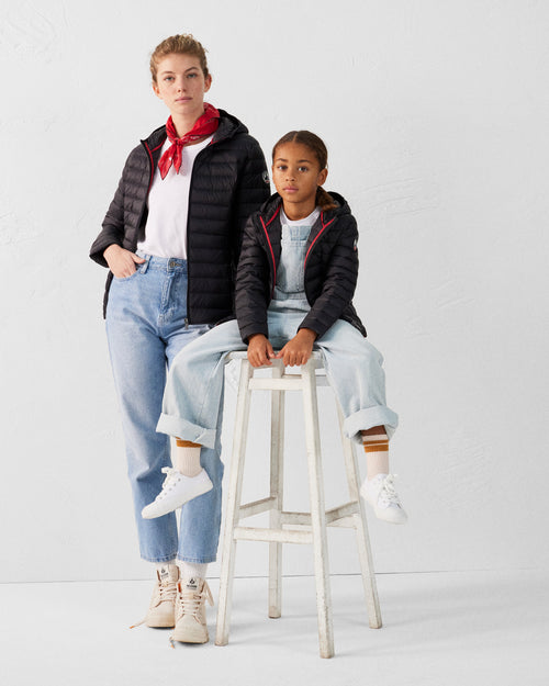 Lichtgewicht Hooded Donsjas Zwart Cloe - JOTT - 4