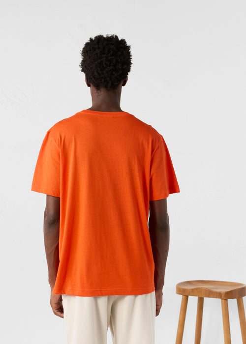 Petro Vuurrood T-Shirt met ronde hals - JOTT - 4