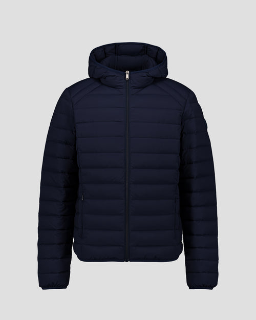 Frantz Marine stretch Donsjas met capuchon - JOTT - 2