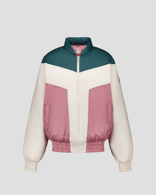 Diep meer/antiek roze Joan puffer spirit jas - JOTT - 2