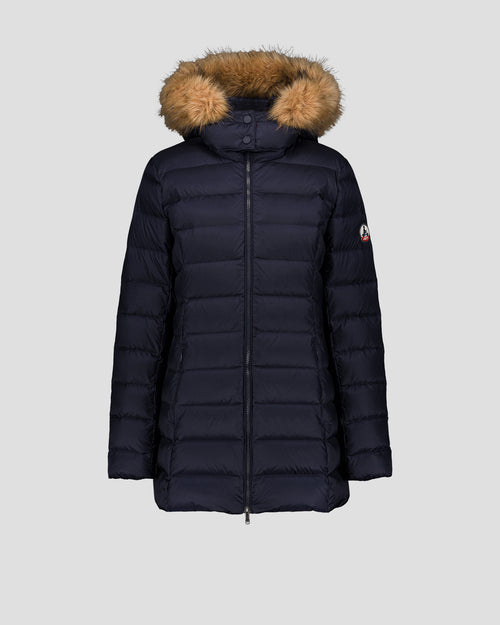 Halflange Donsjas Grand Froid Navy Parel - JOTT - 2