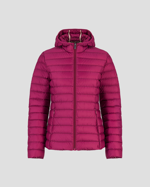 Lichtgewicht Hooded Donsjas Plum Cloe - JOTT - 2