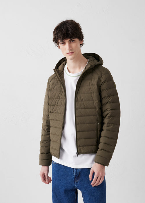 Army Frantz lichtgewicht Donsjas met capuchon - JOTT - 3