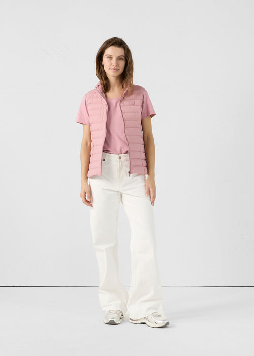 Stretch Mouwloze Donsjas Antiek Roze Grenada - JOTT - 3