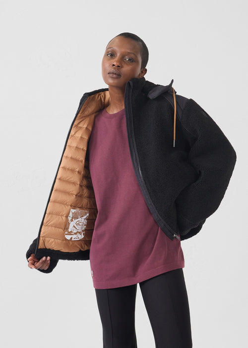 Ivana zwart sherpa Donsjas - JOTT - 3