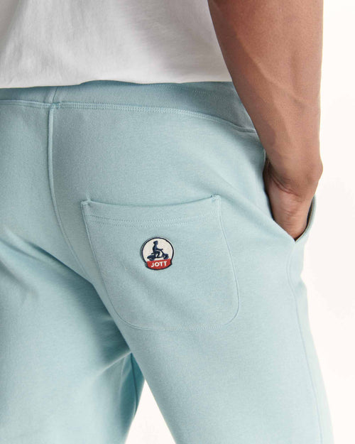 Joggingbroek van biologisch katoen Iceberg blauw Santiago - JOTT - 3