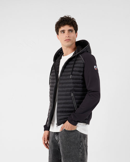 Bi-materiaal Donsjas Black Stride - JOTT - 3