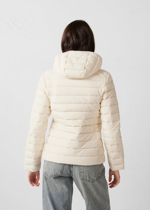 Naturel Salma Lichtgewicht Stretch Hooded Donsjas - JOTT - 4
