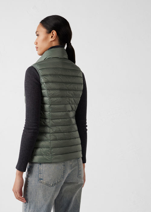 Donsjas mouwloze Donsjas Sage Green Seda - JOTT - 4