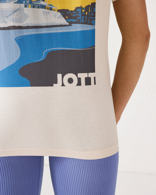 Sable Espar katoenen crew neck t-shirt - JOTT - 4