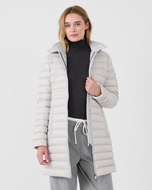 Lange Hooded Donsjas Ice Grey Vero 2.0 - JOTT - 3