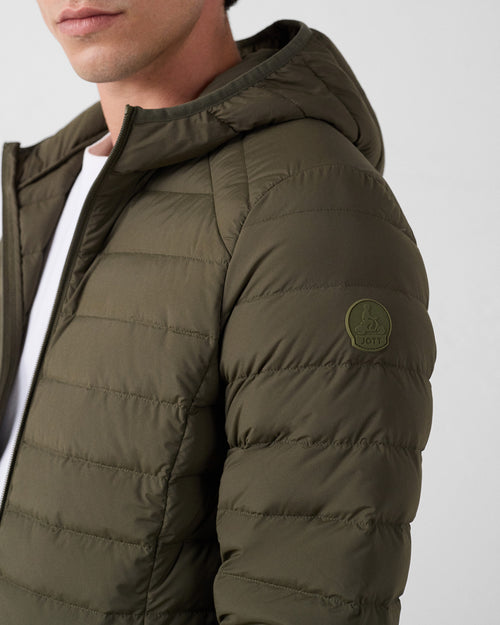 Army Frantz lichtgewicht Donsjas met capuchon - JOTT - 5