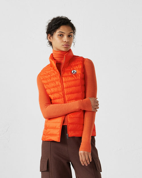 Lichtgewicht mouwloze Donsjas Vuurrood Seda - JOTT - 3