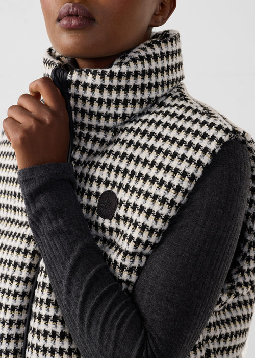 Koud weer puffer natural/zwart Atsuma multico - JOTT - 5