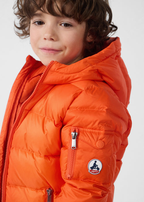 Kindercapuchon Donsjas Grand Froid Vuurrood Kazan - JOTT - 5