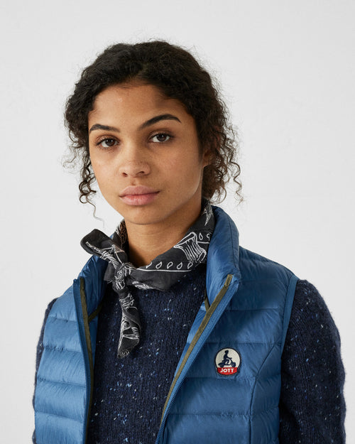 Lichtgewicht Mouwloze Donsjas Blauwe Jeans Seda - JOTT - 5