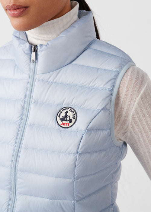 Donsjas mouwloze Donsjas Asblauw Seda - JOTT - 5