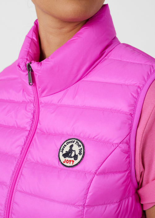 Donsjas mouwloze Donsjas Electric Pink Seda - JOTT - 5