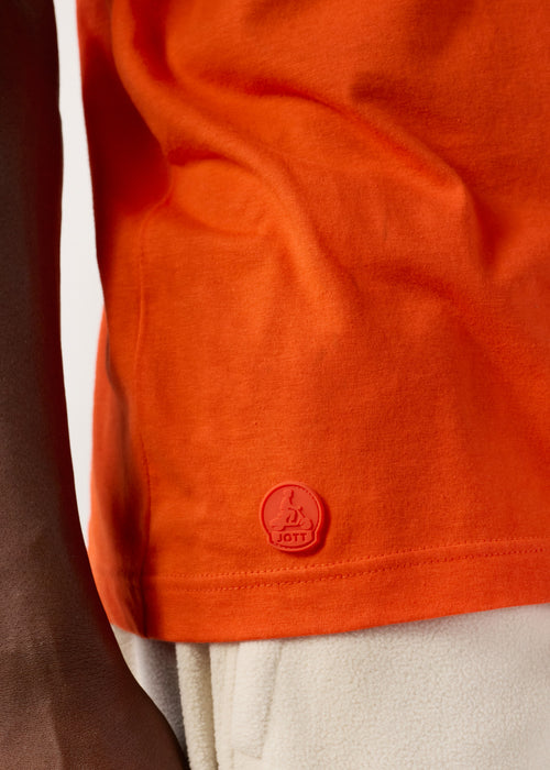 Petro Vuurrood T-Shirt met ronde hals - JOTT - 5