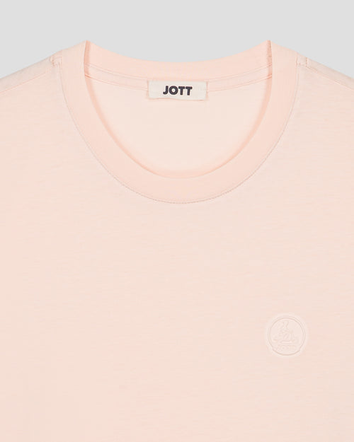 Heren T-shirt met ronde hals van katoen Salty nude Pedro - JOTT - 2