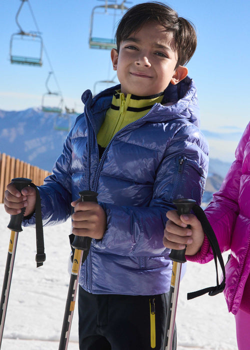 Kinderkap Donsjas Grand Froid gelakt Raisin Kazan