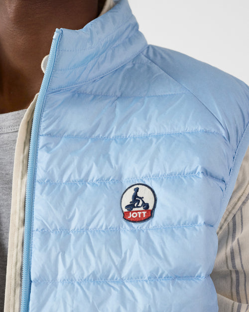 Hemelsblauw Tom Mouwloze Donsjas - JOTT - 3