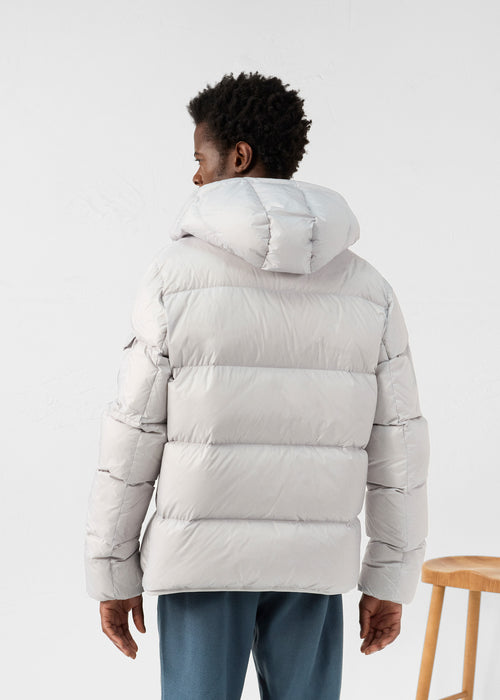 Grand Froid Java Ijsgrijs Hooded Donsjas - JOTT - 4