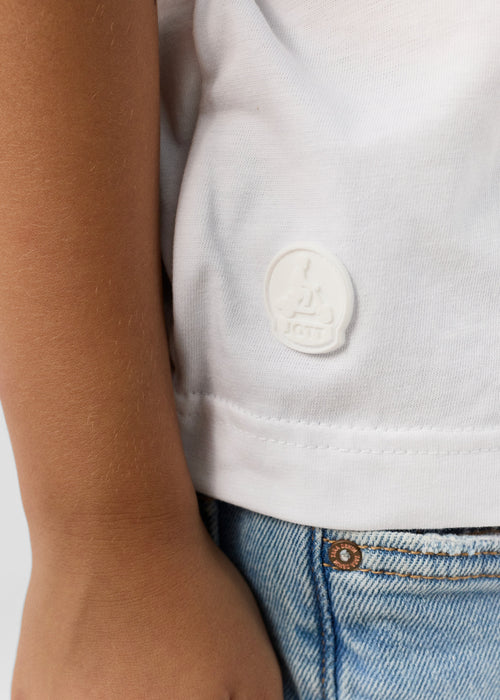 Kinder-T-shirt met ronde hals Wit Pio - JOTT - 5